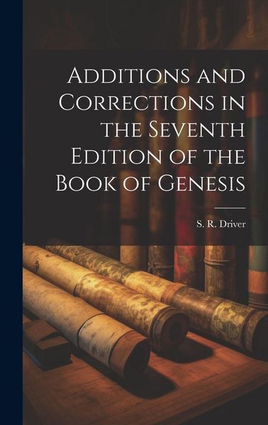 Produktbild: Additions and Corrections in the Seventh Edition of the Book of Genesis