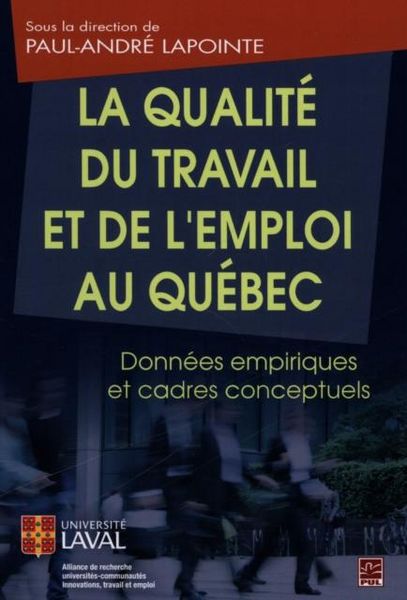 Produktbild: Qualite du travail et de l'emploi au Quebec La