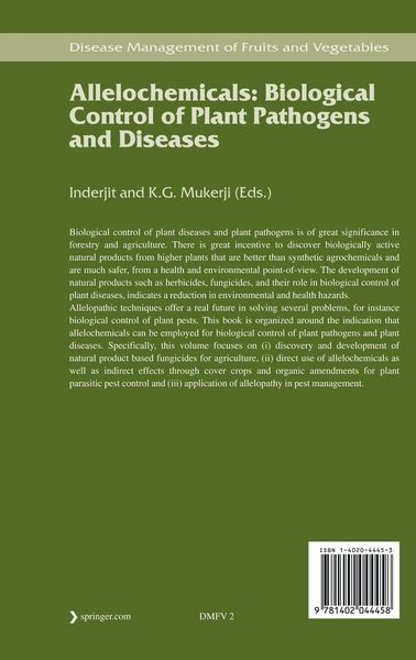 Produktbild: Allelochemicals: Biological Control of Plant Pathogens and Diseases