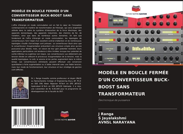 Produktbild: Mod&egrave;le En Boucle Ferm&eacute;e D'un Convertisseur Buck-Boost Sans Transformateur
