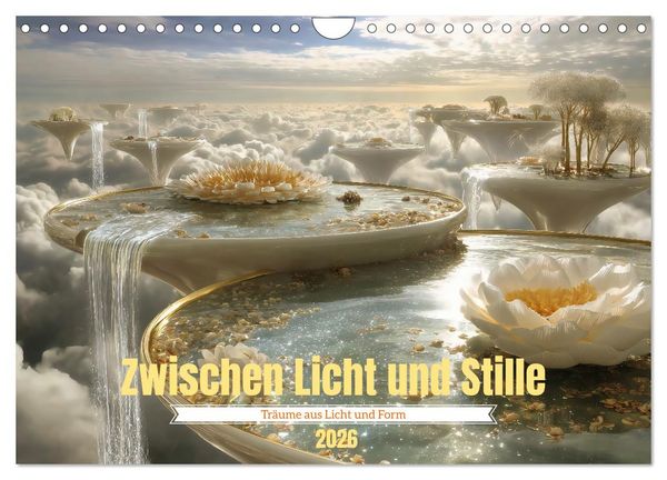 Produktbild: Zwischen Licht und Stille - Tr&auml;ume aus Licht und Form (Wandkalender 2026 DIN A4 quer), CALVENDO Monatskalender