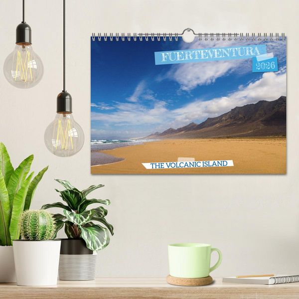 Produktbild: Fuerteventrua The volcanic island (Wall Calendar 2026 DIN A4 landscape), CALVENDO 12 Month Wall Calendar