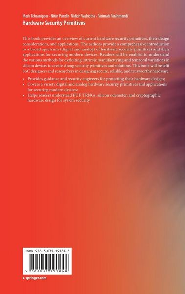 Produktbild: Hardware Security Primitives