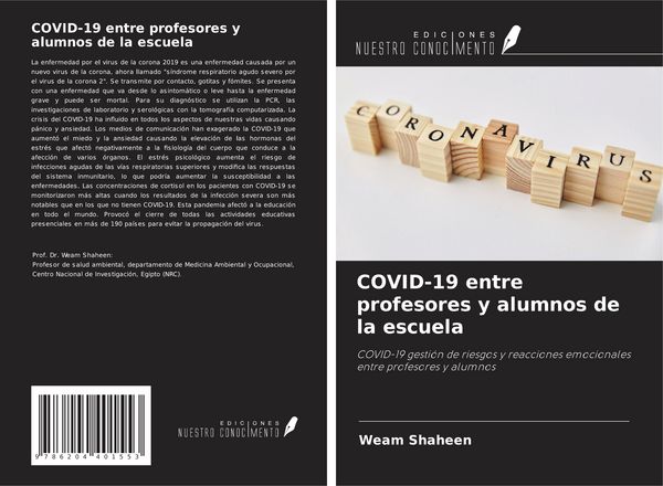 Produktbild: COVID-19 entre profesores y alumnos de la escuela