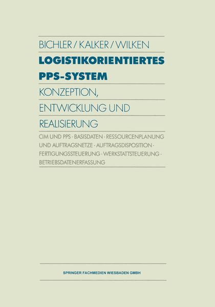 Produktbild: Logistikorientiertes PPS-System