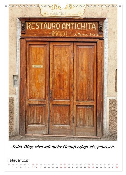 Produktbild: T&uuml;ren und dahinter ? (Wandkalender 2026 DIN A3 hoch), CALVENDO Monatskalender