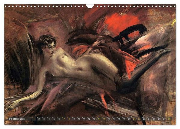 Produktbild: Liegende Sch&ouml;nheiten (Wandkalender 2026 DIN A3 quer), CALVENDO Monatskalender