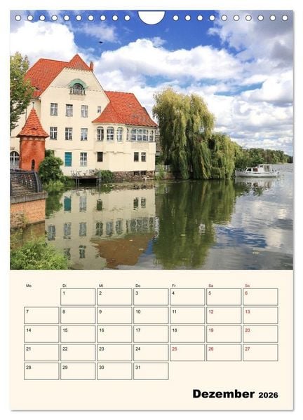 Produktbild: Brandenburg an der Havel - Ein Rundgang (Wandkalender 2026 DIN A4 hoch), CALVENDO Monatskalender