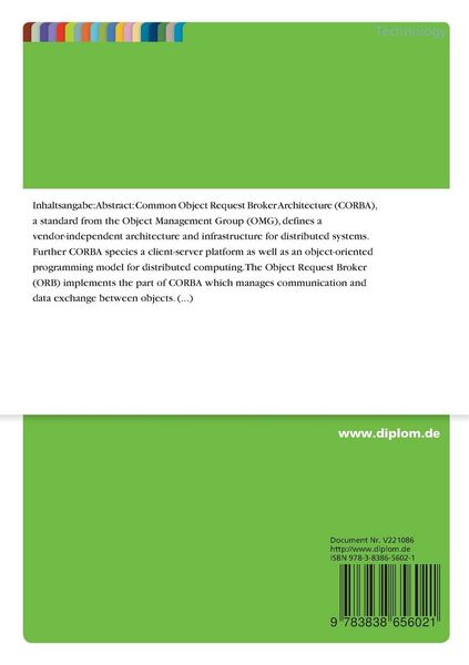 Produktbild: Evaluation and Comparison of CORBA (Object Request Broker) Implementations