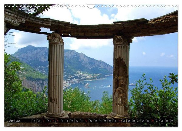 Produktbild: Kampanien &ndash; Capri und der Cilento (Wandkalender 2026 DIN A3 quer), CALVENDO Monatskalender