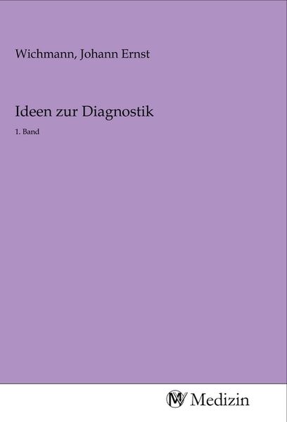 Produktbild: Ideen zur Diagnostik