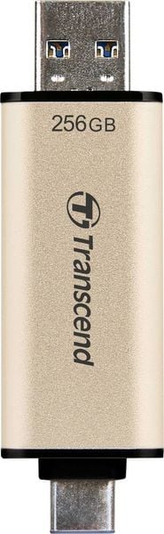 Transcend JetFlash 930C USB-Stick 256 GB Gold TS256GJF930C USB-A (USB 3.2 Gen 1), USB-C