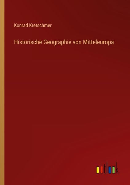 Produktbild: Historische Geographie von Mitteleuropa