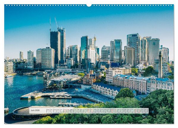 Produktbild: Sydney - Australien (hochwertiger Premium Wandkalender 2026 DIN A2 quer), Kunstdruck in Hochglanz