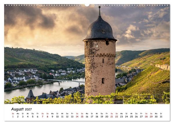 Produktbild: Heimat Entdecken - Die Mosel (hochwertiger Premium Wandkalender 2027 DIN A2 quer), Kunstdruck in Hochglanz