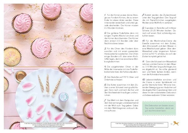 Produktbild: Das Einhorn-Backbuch