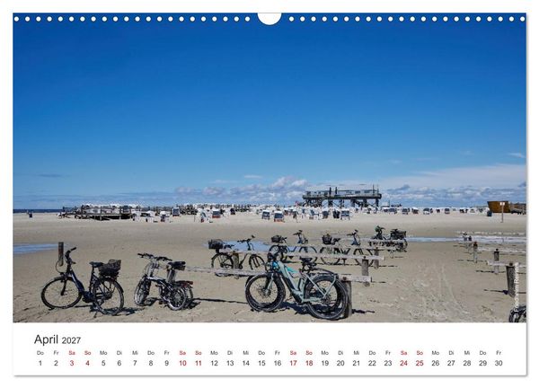 Produktbild: Halbinsel Eiderstedt - Momente der Natur (Wandkalender 2027 DIN A3 quer), CALVENDO Monatskalender