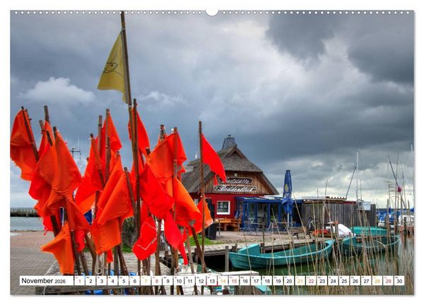 Produktbild: Fischland & Dar&szlig; Traumlandschaft an Ostsee und Bodden (hochwertiger Premium Wandkalender 2026 DIN A2 quer), Kunstdruck in Hochglanz