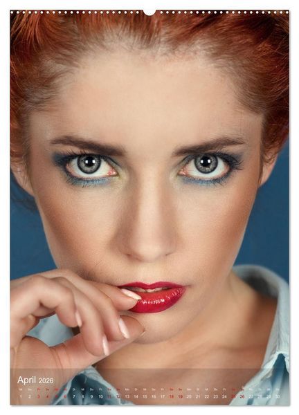 Produktbild: beauty faces - fotografien von michael allmaier (Wandkalender 2026 DIN A2 hoch), CALVENDO Monatskalender