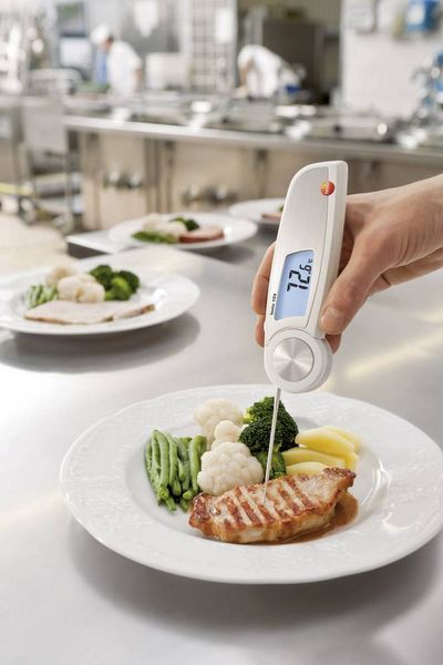 Produktbild: testo 104 Einstichthermometer (HACCP) Messbereich Temperatur -50 bis 250 &deg;C F&uuml;hler-Typ NTC HACCP-konform