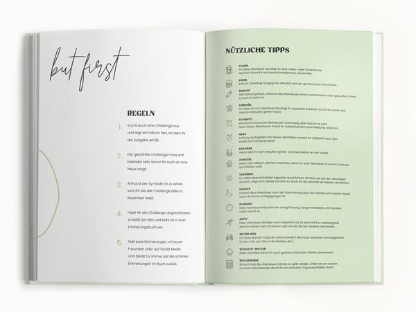 Produktbild: Memories2Make&reg; Challengebuch f&uuml;r Familien