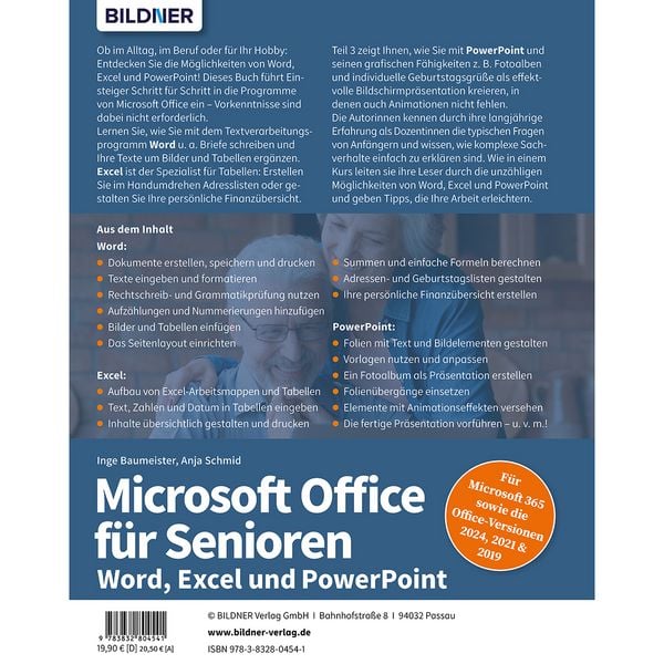Produktbild: Microsoft Office f&uuml;r Senioren - Word, Excel und PowerPoint