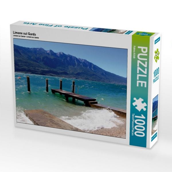 Produktbild: CALVENDO Puzzle Limone sul Garda | 1000 Teile Lege-Gr&ouml;&szlig;e 64x48cm Foto-Puzzle f&uuml;r gl&uuml;ckliche Stunden
