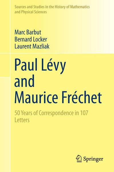 Produktbild: Paul L&eacute;vy and Maurice Fr&eacute;chet