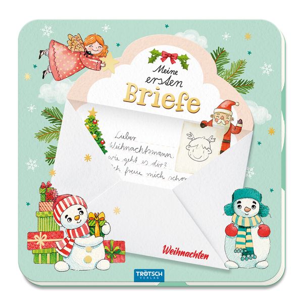 Produktbild: Tr&ouml;tsch Meine ersten Briefe Weihnachten Briefpapierbuch Wunschzettelbuch