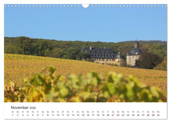 Produktbild: Rheingau - Land des Weines und der Bauwerks (Wandkalender 2026 DIN A3 quer), CALVENDO Monatskalender