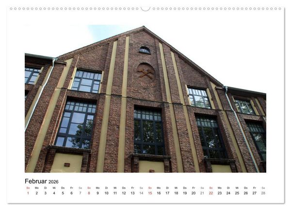 Produktbild: Bergwerk West Kamp-Lintfort (hochwertiger Premium Wandkalender 2026 DIN A2 quer), Kunstdruck in Hochglanz