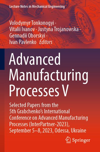 Produktbild: Advanced Manufacturing Processes V