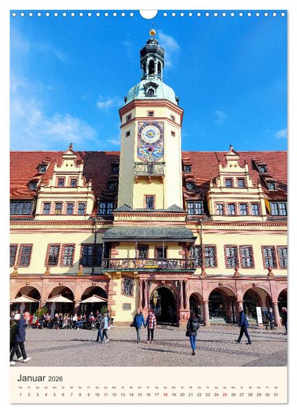 Produktbild: Leipzig - In der Altstadt (Wandkalender 2026 DIN A3 hoch), CALVENDO Monatskalender