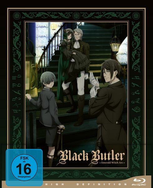 Produktbild: Black Butler: Emerald Witch Arc - Staffel 4 - Vol.1 mit Sammelschuber