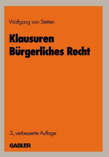 Produktbild: Klausuren B&uuml;rgerliches Recht