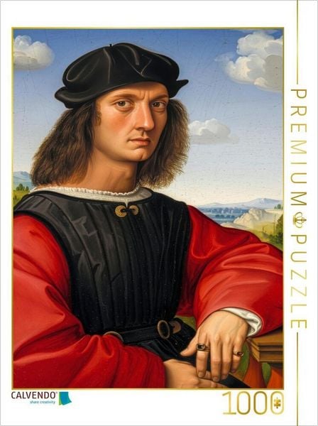CALVENDO Puzzle Bildnis des Agnolo Doni | 1000 Teile Lege-Größe 64x48cm Foto-Puzzle für glückliche Stunden