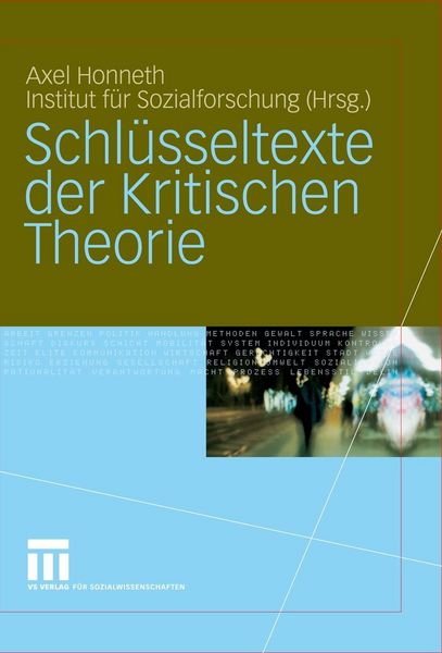 Produktbild: Schl&uuml;sseltexte der Kritischen Theorie