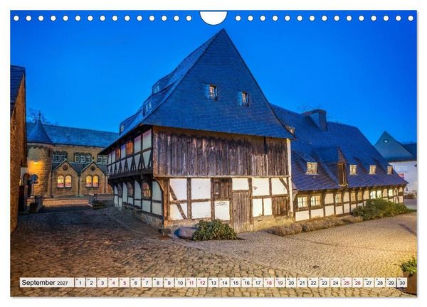 Produktbild: Goslar - Zwischen Fachwerk und Welterbe (Wandkalender 2027 DIN A4 quer), CALVENDO Monatskalender