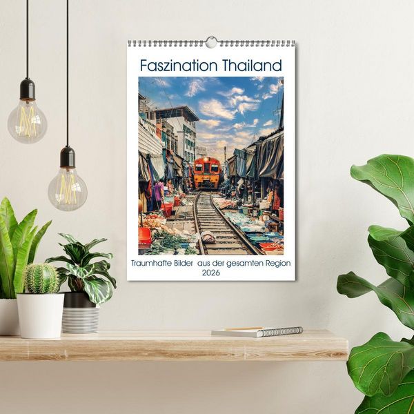 Produktbild: Faszination Thailand (Wandkalender 2026 DIN A3 hoch), CALVENDO Monatskalender