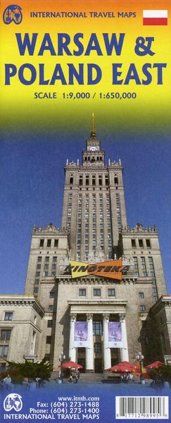 Warsaw / Poland East 1:9 000, Sonstige von , International Travel Maps