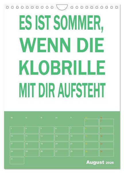 Produktbild: Memo an mich mit Jahresplaner (Wandkalender 2026 DIN A4 hoch), CALVENDO Monatskalender