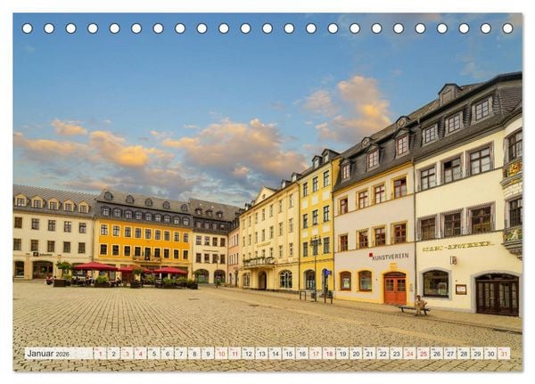 Produktbild: Gera Impressionen (Tischkalender 2026 DIN A5 quer), CALVENDO Monatskalender