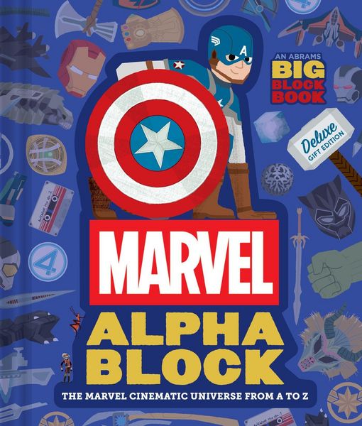 Produktbild: Marvel Alphablock: Deluxe Gift Edition (an Abrams Big Block Book)