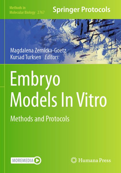 Produktbild: Embryo Models In Vitro