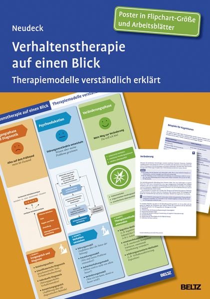 Verhaltenstherapie auf einen Blick, Poster von Peter Neudeck, Beltz Verlagsgruppe GmbH & Co. KG, 978-3-621-28548-3