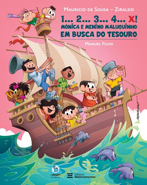 Produktbild: 1... 2... 3... 4... X! - M&ocirc;nica e Menino Maluquinho em Busca do Tesouro
