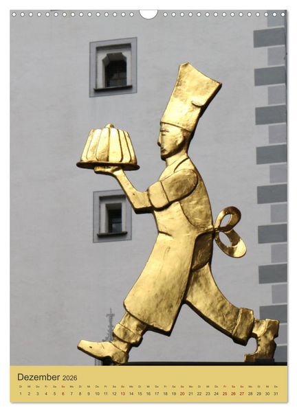 Produktbild: Historische Altstadt Mindelheim (Wandkalender 2026 DIN A3 hoch), CALVENDO Monatskalender
