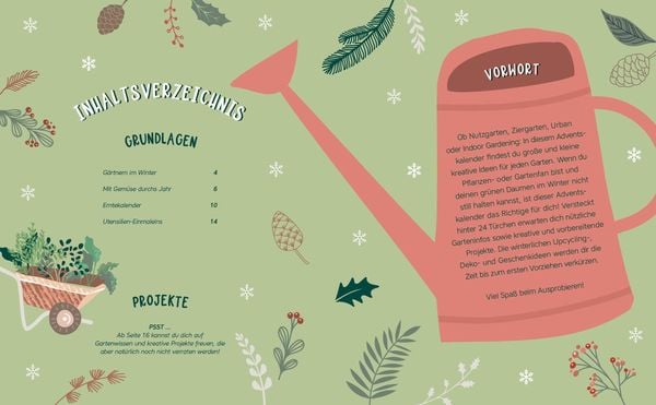 Produktbild: Mein Adventskalender-Buch: Gartenliebe