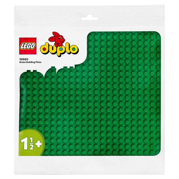 LEGO DUPLO 10980 Bauplatte in Grün, Grundplatte für DUPLO Sets