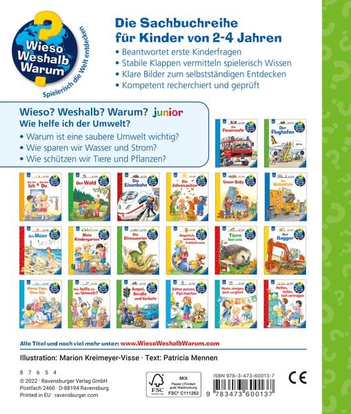 Wieso? Weshalb? Warum? junior, Band 43: Wie helfe ich der Umwelt?